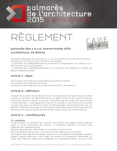 règlement pdf